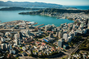 wellington nz from the air